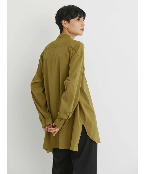 AMERICAN HOLIC(アメリカンホリック)の「ヨーク切り替えチュニック(チュニック・レディース・キャメル/アイボリー/ブラック/ブルー・M/L)」の15枚目の写真