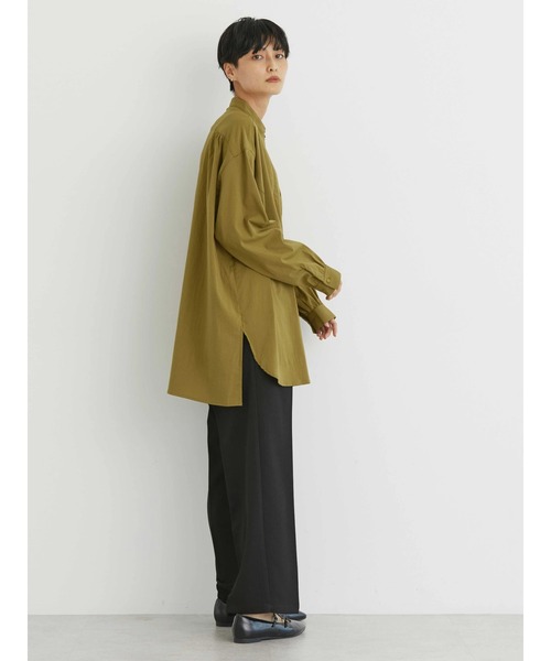 AMERICAN HOLIC(アメリカンホリック)の「ヨーク切り替えチュニック(チュニック・レディース・キャメル/アイボリー/ブラック/ブルー・M/L)」の17枚目の写真