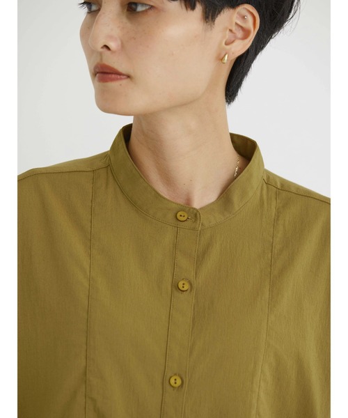 AMERICAN HOLIC(アメリカンホリック)の「ヨーク切り替えチュニック(チュニック・レディース・キャメル/アイボリー/ブラック/ブルー・M/L)」の20枚目の写真