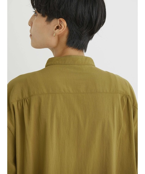 AMERICAN HOLIC(アメリカンホリック)の「ヨーク切り替えチュニック(チュニック・レディース・キャメル/アイボリー/ブラック/ブルー・M/L)」の21枚目の写真