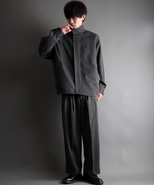 SITRY(シトリー)の「cavalry twill slacks/キャバルリーツイルスラックス(スラックス・メンズ・ブラック/ライトグレー/チャコールグレー・M/L)」の14枚目の写真
