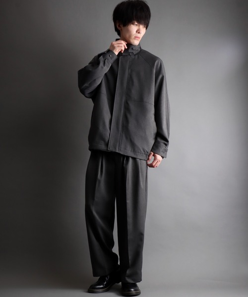 SITRY(シトリー)の「cavalry twill slacks/キャバルリーツイルスラックス(スラックス・メンズ・ブラック/ライトグレー/チャコールグレー・M/L)」の15枚目の写真