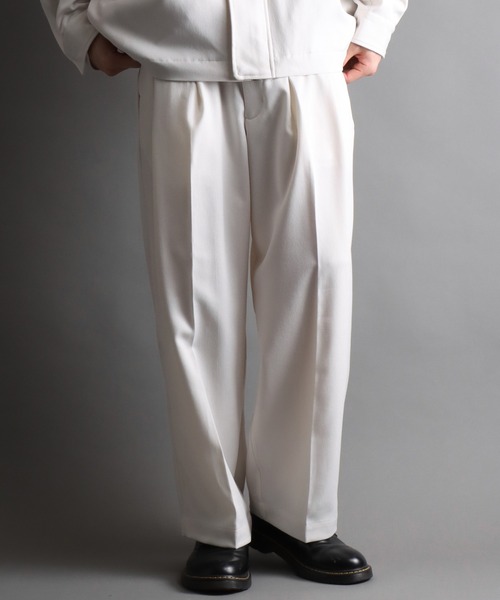 SITRY(シトリー)の「cavalry twill slacks/キャバルリーツイルスラックス(スラックス・メンズ・ブラック/ライトグレー/チャコールグレー・M/L)」の12枚目の写真