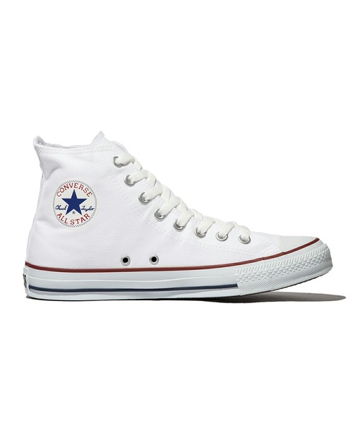 CONVERSE（コンバース）の「CONVERSE CANVAS ALL STAR HI（コンバース キャンバス オールスター ハイ）（スニーカー・メンズ・ホワイト・25.5cm/26cm/27.5cm/25cm/27cm/26.5cm/28cm/24cm/29cm/22cm/24.5cm/23cm/22.5cm/23.5cm/30.0cm/23.5/24.5）」の4枚目の写真