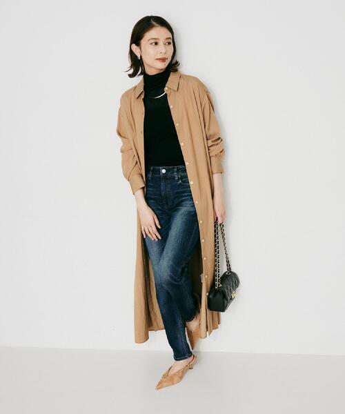 Healthy denim（ヘルシーデニム）の「【Healthy DENIM×UNTITLED】別注 R Mrytle（リマートル）テーパードデニム（デニムパンツ・レディース・ブルー系その他/ブラック/スミクロ・48/46/02/01/99/04/03/42/00/44）」の12枚目の写真