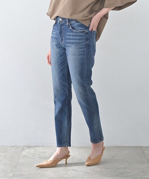 Healthy denim（ヘルシーデニム）の「【Healthy DENIM×UNTITLED】別注 R Mrytle（リマートル）テーパードデニム（デニムパンツ・レディース・ブルー系その他/ブラック/スミクロ・48/46/02/01/99/04/03/42/00/44）」の14枚目の写真
