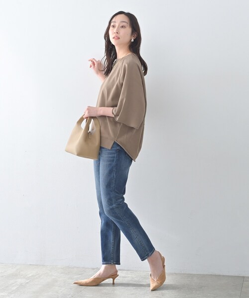 Healthy denim（ヘルシーデニム）の「【Healthy DENIM×UNTITLED】別注 R Mrytle（リマートル）テーパードデニム（デニムパンツ・レディース・ブルー系その他/ブラック/スミクロ・48/46/02/01/99/04/03/42/00/44）」の15枚目の写真