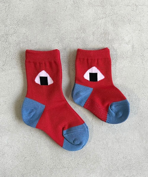 MARKEY'S(マーキーズ)の「クルーソックス/おにぎり(/9~13cm/14~18cm)(ソックス/靴下・キッズ・レッド/グリーン/ブルー/グレー・S/M)」の5枚目の写真