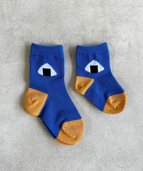 MARKEY'S(マーキーズ)の「クルーソックス/おにぎり(/9~13cm/14~18cm)(ソックス/靴下・キッズ・レッド/グリーン/ブルー/グレー・S/M)」の7枚目の写真