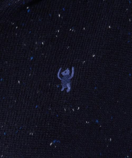 coen(コーエン)の「カラーネップフーデットニットワンピース(ワンピース・レディース・ライトグレー/ネイビー/レッド/ダークグレー/ターコイズブルー・LARGE/MEDIUM)」の15枚目の写真