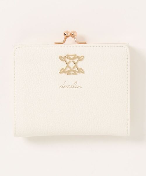 dazzlin(ダズリン)の「dazzlin/ダズリン スクエアロゴ がま口ウォレット(財布・レディース・ブラック/グリーン/ベージュ/ローズ/ボルドー/ブラウン/ベージュ系その他/ブルーグレー/アイボリー・FREE)」の20枚目の写真