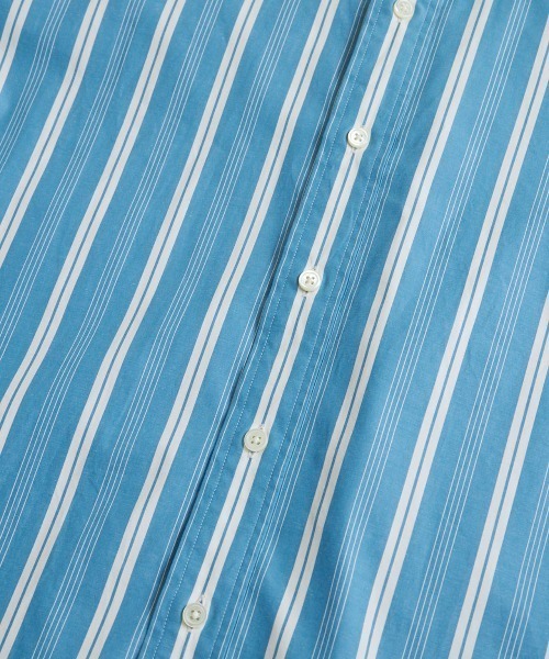 THE SHINZONE(ザ シンゾーン)の「THE SHINZONE/シンゾーン ストライプダディシャツ STRIPE DADDY 24SS 24SMSBL04(シャツ/ブラウス・レディース・ブルー/グリーン・FREE)」の7枚目の写真