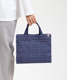 Bermosa（ベルモサ）の「ミニ ツイードバッグ お稽古バッグ レッスンバッグ（トートバッグ）」