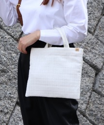 Bermosa（ベルモサ）の「ミニ ツイードバッグ お稽古バッグ レッスンバッグ（トートバッグ）」