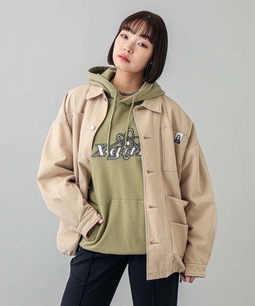 売れ筋商品|||イチ パーカー・スウェットシャツ レディース アウター IHKALA - Sweatshirt - doeskin stripe miniministore パーカー パーカーレディース 春秋薄手