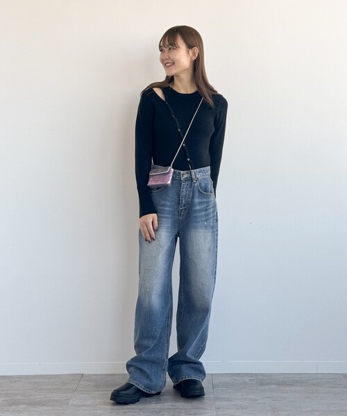 JOINT WORKS（ジョイントワークス）の「HOLE デニムパンツ（デニムパンツ・レディース・ブルー系その他・SMALL/MEDIUM）」の11枚目の写真