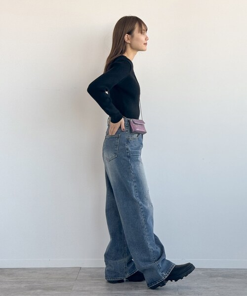 JOINT WORKS（ジョイントワークス）の「HOLE デニムパンツ（デニムパンツ・レディース・ブルー系その他・SMALL/MEDIUM）」の13枚目の写真