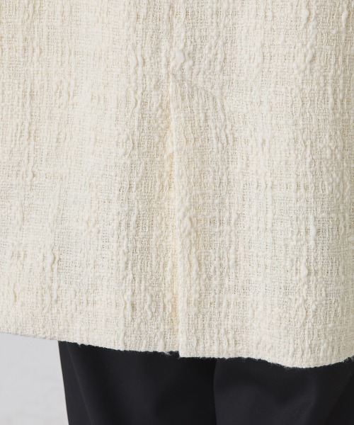 PUAL CE CIN（ピュアルセシン）の「コットンツイードベスト（ベスト・レディース・アイボリー/ブラック・FREE）」の10枚目の写真