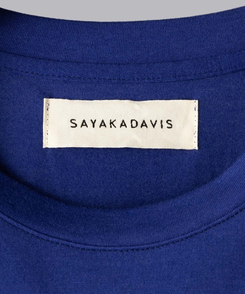 SAYAKADAVIS ツイストスリーブTドレス SAYAKADAVIS（サヤカディヴィス）の「【 SAYAKADAVIS / サヤカ