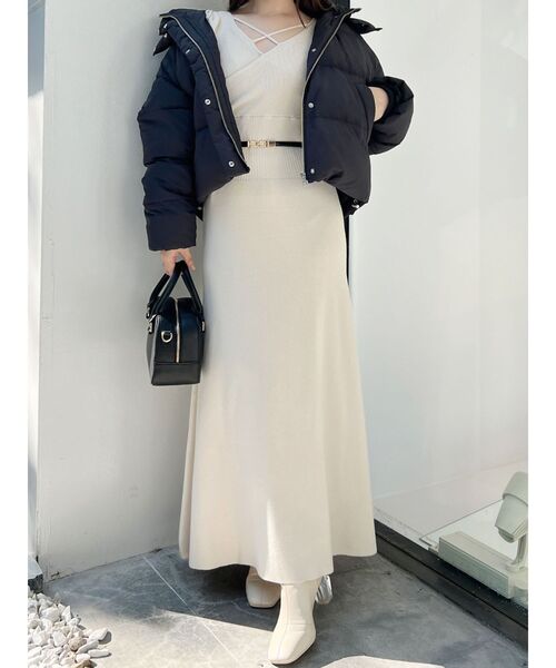 MERCURYDUO（マーキュリーデュオ）の「ビット付細ベルト（ベルト・レディース・ブラック/アイボリー/ゴールド系その他4/ゴールド系その他・FREE）」の8枚目の写真