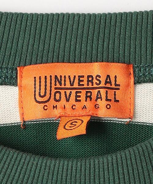 UNIVERSAL OVERALL(ユニバーサルオーバーオール)の「【別注】<UNIVERSAL OVERALL>TJ EX ボーダープルオーバー 100cm-130cm(Tシャツ/カットソー・キッズ・ダークグリーン/ブラック・S(120-130cm)/XS(100-110cm))」の15枚目の写真