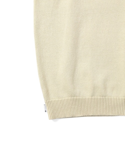 thisisneverthat（ディスイズネバーザット）の「Script Logo Knit Vest（ベスト・メンズ・アイボリー/グレー・S/M/L/XL）」の7枚目の写真