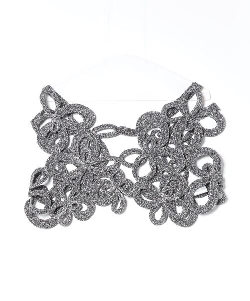 新品＊RUMCHE（ラムシェ） フラワー　ボンドヤーン　ベルト　ビスチェ RUMCHE（ラムシェ）の「【RUMCHE/(ラム・シェ)】Flower Bond