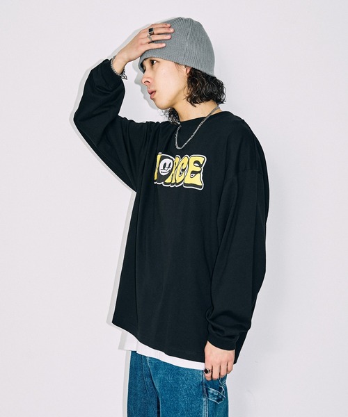 セール】WEGO/アクセ付きグラフィックロンT（Tシャツ/カットソー