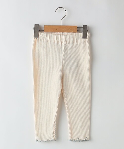 SHIPS(シップス)の「SHIPS KIDS:80~90cm / メローステッチ ヘム パンツ(その他パンツ・キッズ・ナチュラル/ピンク・80/90)」の1枚目の写真