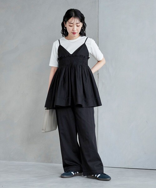 FREAK'S STORE（フリークスストア）の「限定展開　インド ハシゴレース イージーパンツ（セットアップ対応）（その他パンツ・レディース・レッド/グリーン/ネイビー/ブラック/オフホワイト・SMALL/MEDIUM）」の20枚目の写真