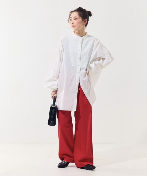 FREAK'S STORE（フリークスストア）の「限定展開　インド ハシゴレース イージーパンツ（セットアップ対応）（その他パンツ・レディース・レッド/グリーン/ネイビー/ブラック/オフホワイト・SMALL/MEDIUM）」の19枚目の写真