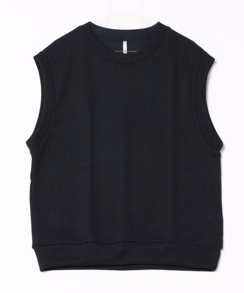 セール】《リブ編みニットソーベスト（ベスト）｜B.I.D.（ビー
