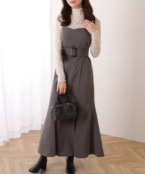 Lace Ladies（レースレディース）の「プチハイネック メロウ フリル フラワー ジャガード プルオーバー（その他トップス・レディース・ブラック/アイボリー/ホワイト・FREE）」の17枚目の写真