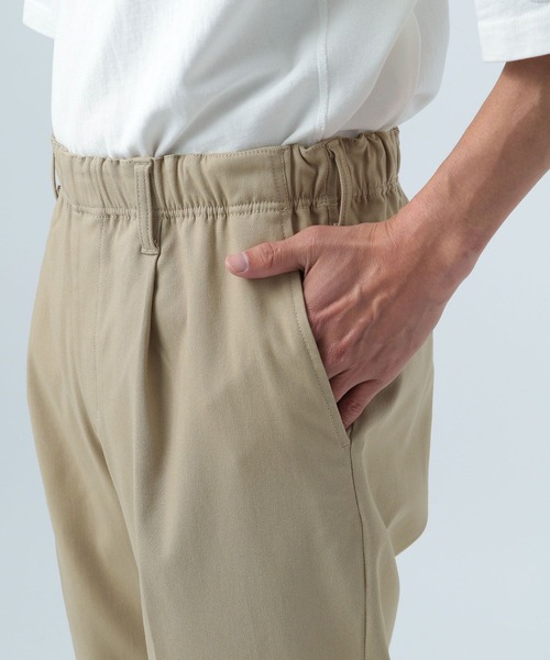 BAYFLOW（ベイフロー）の「ルーズフィットイージーカットパンツ（その他パンツ・メンズ・ベージュ/ブラック・SMALL/LARGE/MEDIUM）」の9枚目の写真