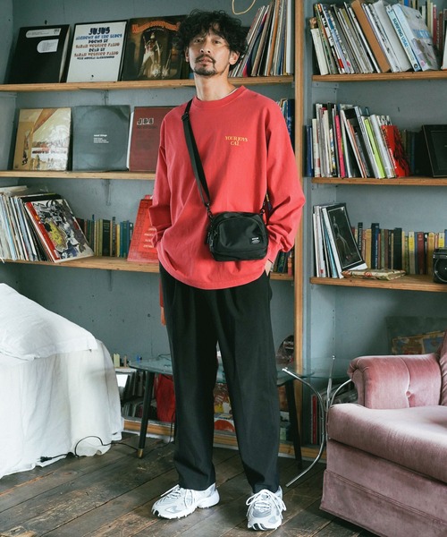 BAYFLOW（ベイフロー）の「ルーズフィットイージーカットパンツ（その他パンツ・メンズ・ベージュ/ブラック・SMALL/LARGE/MEDIUM）」の17枚目の写真