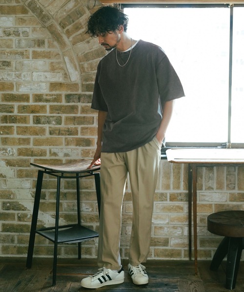 BAYFLOW（ベイフロー）の「ルーズフィットイージーカットパンツ（その他パンツ・メンズ・ベージュ/ブラック・SMALL/LARGE/MEDIUM）」の20枚目の写真