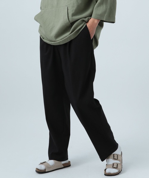 BAYFLOW（ベイフロー）の「ルーズフィットイージーカットパンツ（その他パンツ・メンズ・ベージュ/ブラック・SMALL/LARGE/MEDIUM）」の18枚目の写真