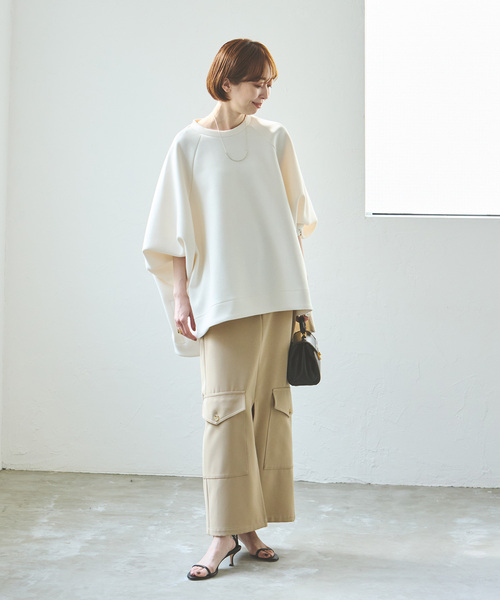 COGTHEBIGSMOKE(コグザビッグスモーク)の「《追加》【COG THE BIG SMOKE】DAISY TOP 3(Tシャツ/カットソー・レディース・アイボリー/ブラック・FREE)」の8枚目の写真