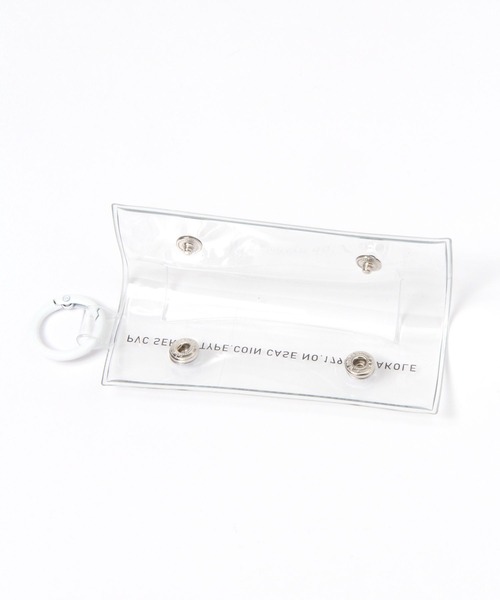 LAKOLE(ラコレ)の「PVCスリムコインケース / 111142(コインケース・レディース・その他3/ブラック/ライトブルー・FREE)」の5枚目の写真