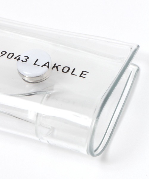 LAKOLE(ラコレ)の「PVCスリムコインケース / 111142(コインケース・レディース・その他3/ブラック/ライトブルー・FREE)」の8枚目の写真