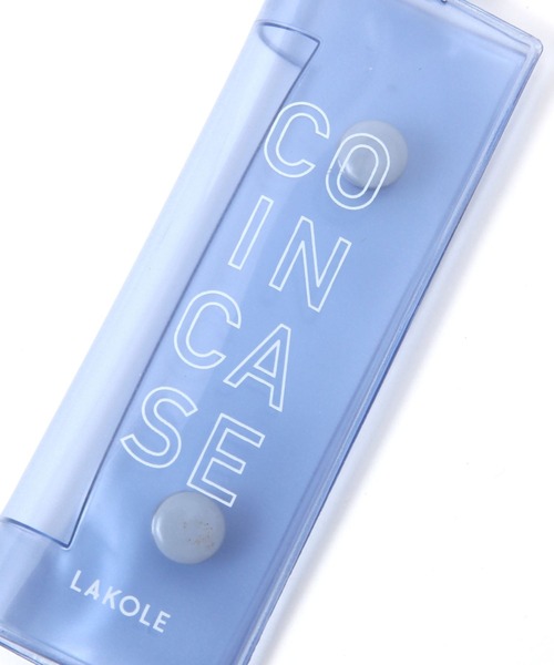 LAKOLE(ラコレ)の「PVCスリムコインケース / 111142(コインケース・レディース・その他3/ブラック/ライトブルー・FREE)」の13枚目の写真
