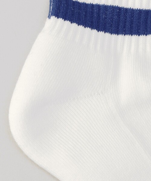 MLB(メジャーリーグベースボール)の「MLB/エムエルビー MLB/メジャーリーグベースボール 別注 クォーターソックス(ソックス/靴下・メンズ・ブルー/グリーン/ネイビー・フリ-)」の5枚目の写真