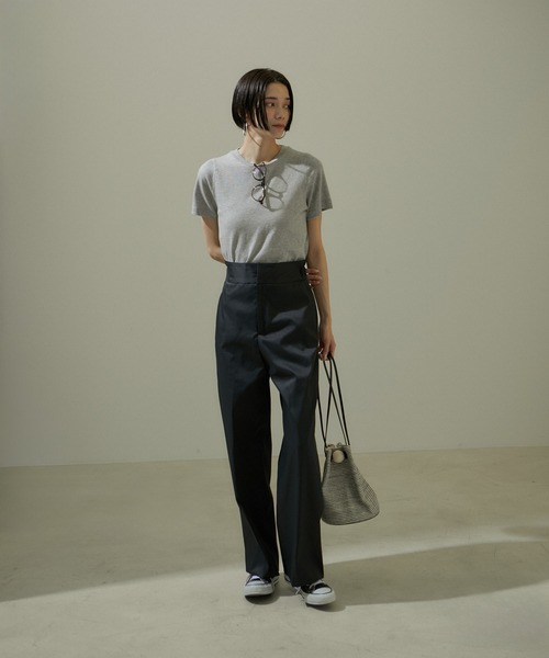 【セール】雑材ミニ巾着バッグ（ショルダーバッグ）｜SALON adam et rope'（サロン アダム エ ロペ）