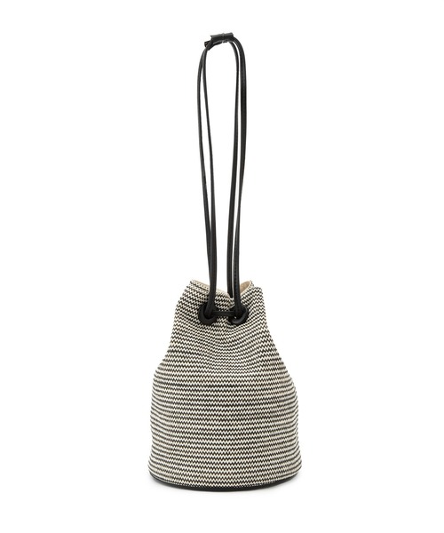 【セール】雑材ミニ巾着バッグ（ショルダーバッグ）｜SALON adam et rope'（サロン アダム エ ロペ）