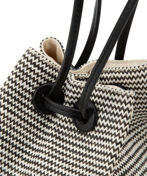 【セール】雑材ミニ巾着バッグ（ショルダーバッグ）｜SALON adam et rope'（サロン アダム エ ロペ）