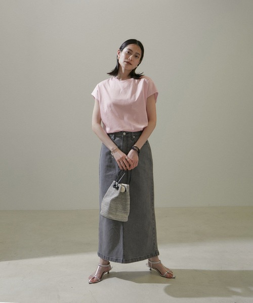 【セール】雑材ミニ巾着バッグ（ショルダーバッグ）｜SALON adam et rope'（サロン アダム エ ロペ）