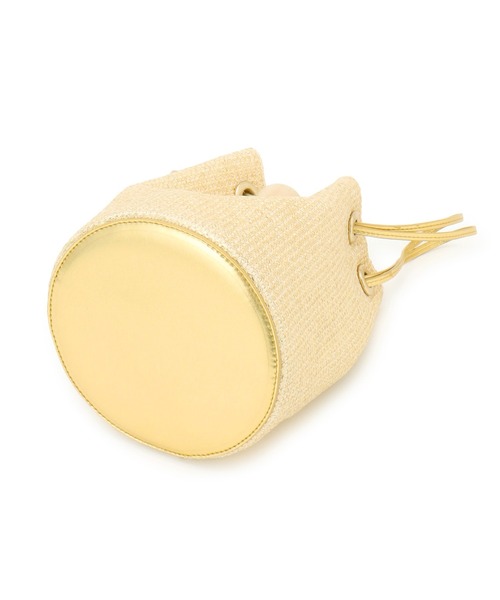 【セール】雑材ミニ巾着バッグ（ショルダーバッグ）｜SALON adam et rope'（サロン アダム エ ロペ）