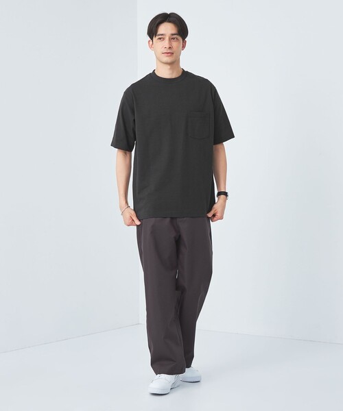 green label relaxing（グリーンレーベルリラクシング）の「ヘビーウェイト クルーネック Tシャツ（Tシャツ/カットソー・メンズ・ピンク/ホワイト/ブラック/ケリー・XL/L/M/S）」の7枚目の写真