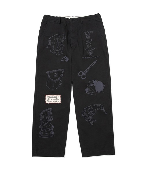 work of art kendai ペイント　パンツ M TO R（ムウトアール）の「【Work of art kendai for M TO R】 PAINT