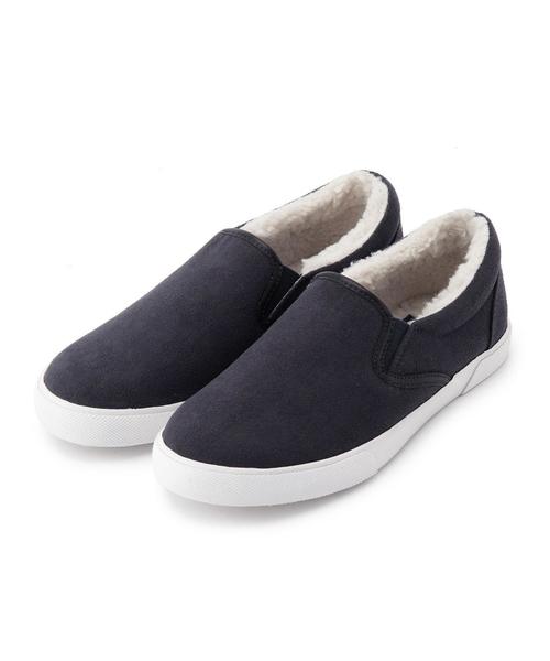 Boisson Chocolat(ボワソンショコラ)の「ボワソンショコラ/B BCウォームスリッポン(スニーカー・レディース・ブラック/ネイビー/グレー・37/36/39/38)」の15枚目の写真